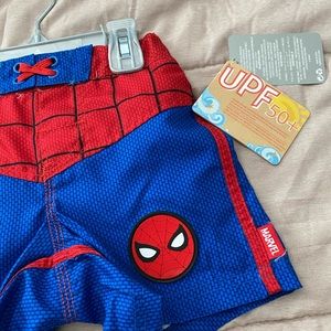 Disney store spider-man swim shorts